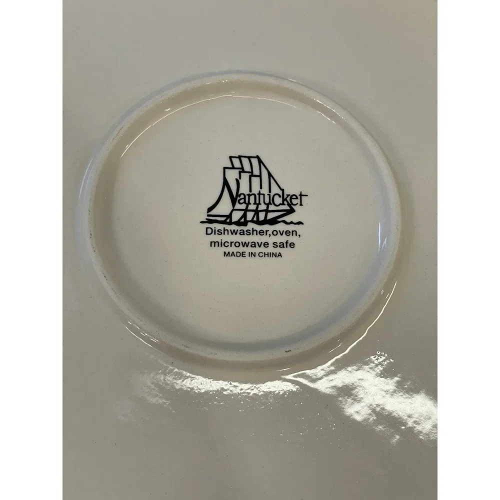 Nantucket Apple Pie Baking Plate Recipe Pie Dish Scalloped Edge 10